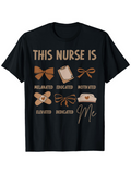 Men's T-Shirt This Nurse Is Motivated And Dedicated With Cute Medical Icons