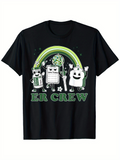 Men's T-Shirt ER Crew Cheerful Cartoon Medical Friends With Rainbow And Stars Group