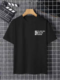 Men's T-Shirt Still Willing To Follow Freedom Minimalist Text Graphic T Shirt