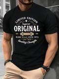 Men's T-Shirt Limited Edition Superior Raw Denim Strength And Quality Original