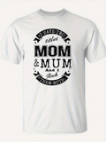 Men's T-Shirt I Have Two Titles Mom And Mum And I Rock Them Both T Shirt