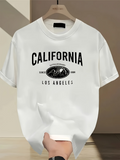 Men's T-Shirt California Sunny Mountain Landscape Among Natural Beauty Los Angeles
