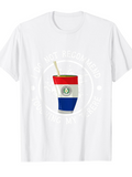 Men's T-Shirt Do Not Recommend Talking Any Where Colorful Cup Design