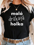Women's T-Shirt Czech letters