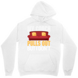 Men's Hoodie My Couch Pulls Out But I Dont With Cartoon Living Room Sofa