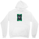 Men's Hoodie Fresh Vibes Lush Green Leaves Among Shadowy Morning Light Plant