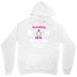 Men's Hoodie Sweating For My Wedding With Shining Diamond Ring Design
