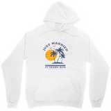 Men's Hoodie Just Married Twenty Five Years Ago Sunset With Palm Trees Hoodie