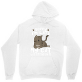Men's Hoodie Sorry Im Late My Cat Was Sleeping On Me Hoodie