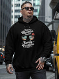 Men's Hoodie Making Memories Together Under Sunset With Palm Trees And Ocean Family Vacation
