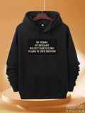 Men's Hoodie Instant Relief Cancelling Plans Is Like Heroin Hoodie