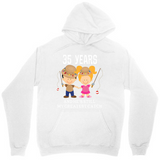 Men's Hoodie Thirty Five Years Of Sweet Memories With Cute Cartoon Couple