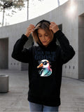 Women's Hoodie Talk To Me Cool Hipster Goose Wearing Sunglasses Hoodie