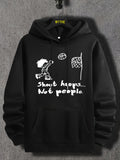 Women's Hoodie Shoot Hoops Not People Playful Graffiti Style Basketball Art Hoodie