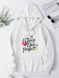 Men's Hoodie EL TIEMP DE DIOS letter print and butterfly design