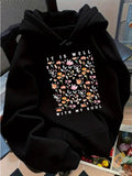 Women's Hoodie It Is Well With My Soul Colorful Blossoms Among Lively Springtime Wildflowers