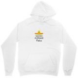 Men's Hoodie Sombrero With Nacho Avenue Sign Fiesta Under Bright Yellow Hat