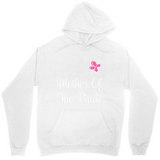 Men's Hoodie Mother Of The Bride Soft Pink Floral With Delicate Touch Under White Light Flower