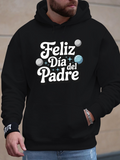 Men's Hoodie Happy Fathers Day Print