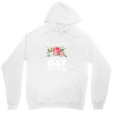 Men's Hoodie Stay Blooming With Bright Pink Blossoms And Green Foliage Flowers