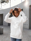 Women's Hoodie Swimming With Ocean Waves Featuring A Surfer And Splashing Water