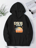 Women's Hoodie God Is Good Sunset Palms Under Retro Sky With Silhouetted Landscape