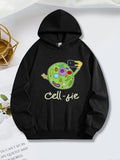 Women's Hoodie Cellfie Cartoon Animal Taking Selfie Cell