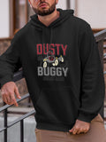 Men's Hoodie Dusty Buggy Classic Desert Racing Adventure Car