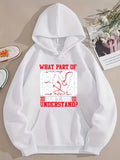 Men's Hoodie What Part Of Complex Red Line Drawing Diagram Do You Not Understand