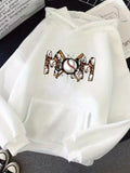 Men's Hoodie Baseball Theme With Cracked Bat And Graphic Splatter Ball