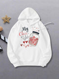 Women's Hoodie My Class Is Full Of Sweet Hearts Floating Around Glass Jar