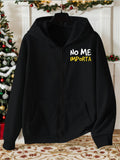 Women's Hoodie I Dont Care text