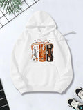 Women's Hoodie Autumn Leaves Pumpkin Cookies With Ribbon Gift Box