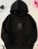 Men's Hoodie Let Your Plant Healing Surrounded By Delicate Flowers And Lively Botanical Leaf