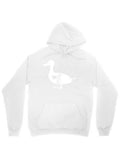 Men's Hoodie Minimalist Silhouette Standing Quietly On Soft Cotton Goose