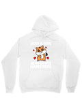 Men's Hoodie Just A Girl Surrounded By Hearts Holding Cute Cartoon Hamster