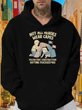 Men's Hoodie Not All Heroes Wear Capes Cartoon Children Building Pillow Fort Hoodie
