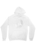 Men's Hoodie Luminous Glowing Full Moon Under Soft Misty Night Sky Moon