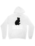 Men's Hoodie Black Cats Are Magic With Silhouette Sitting Gracefully In Morning Light Cat