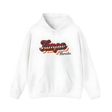 Men's Hoodie Retro Lettering With Shadowed Contour On Soft Cotton Hoodie