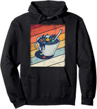 Men's Hoodie Retro Colorful Milky Way Cup With Floating Planets Illustration Mug