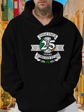 Men's Hoodie Together Forever To Go With Shamrock Banners Celebrating Silver Anniversary