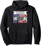 Men's Hoodie Bruh Formerly Known As Uncle Patriotic Letters Hoodie