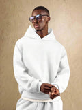 Men's Hoodie SUMWON Men Hoodies Vintage Loose Round Neck Sweatshirt - Stylish Brown Perfect For Casual Occasions Must-Have For Holidays Luxe Brand Ideal For Summer And Autumn Outfits