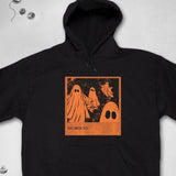 Men's Hoodie Spooky Night With Floating Ghosts Under Starry Sky Ghost