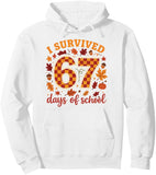 Men's Hoodie I Survived Colorful Autumn Leaves Around Sixty Seven School