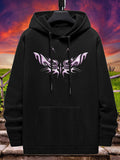 Women's Hoodie Gradient Symmetrical Abstract Design Butterfly