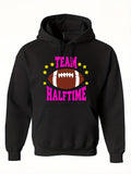 Men's Hoodie Team Halftime Bright Stars And Bold Football Hoodie