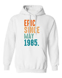 Men's Hoodie Epic Since May Nineteen Eighty Five Hoodie