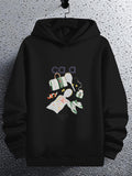 Men's Hoodie Chic Modern Lines With Abstract Shapes And Artistic Elements Hoodie